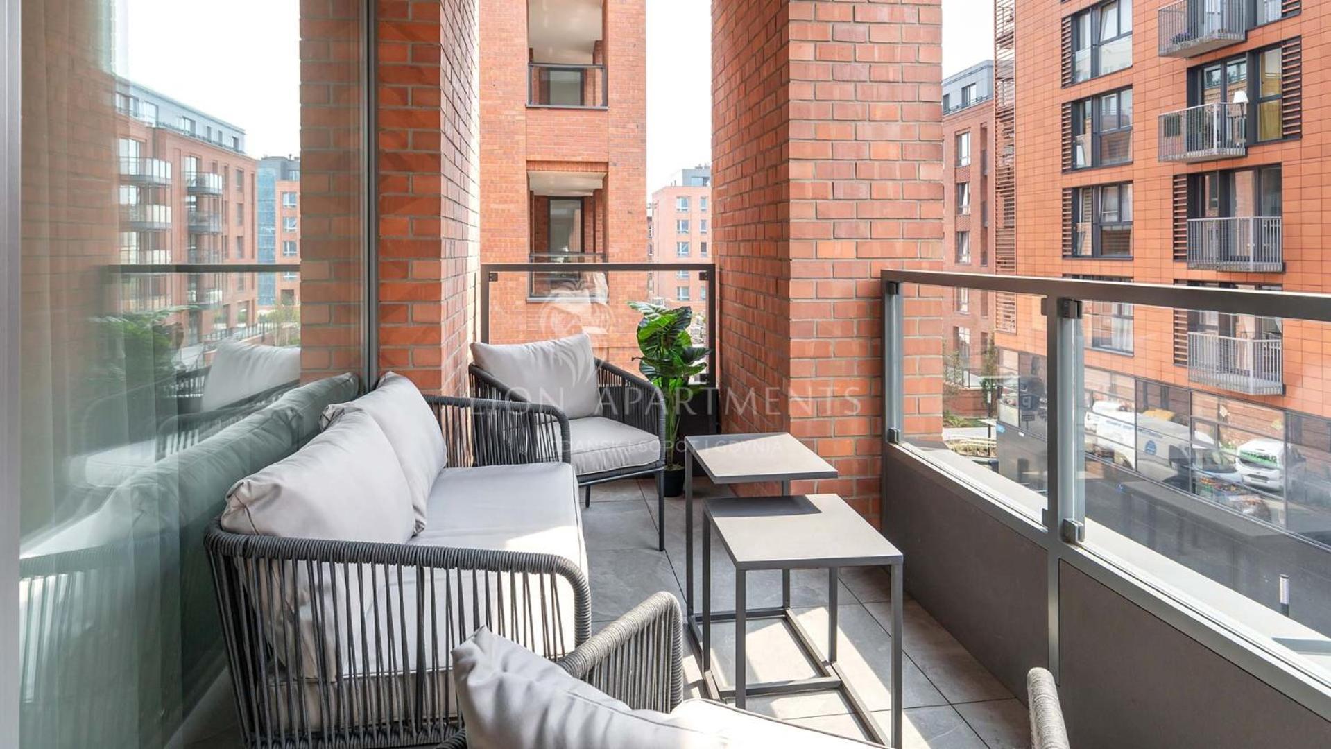 Scala 60K City Center Apartments With Parking By Lion Apartments Gdańsk Eksteriør bilde