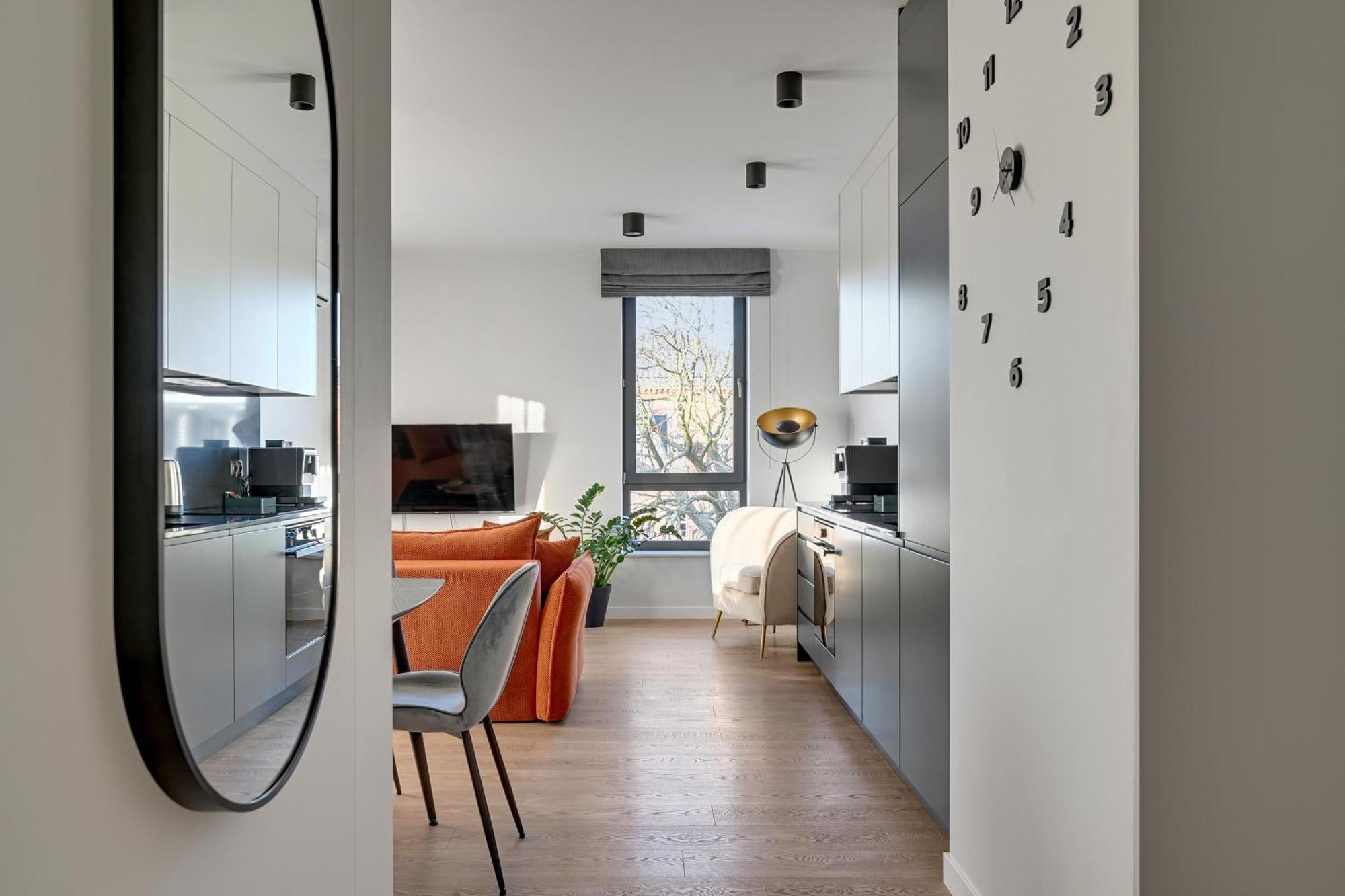 Scala 60K City Center Apartments With Parking By Lion Apartments Gdańsk Eksteriør bilde