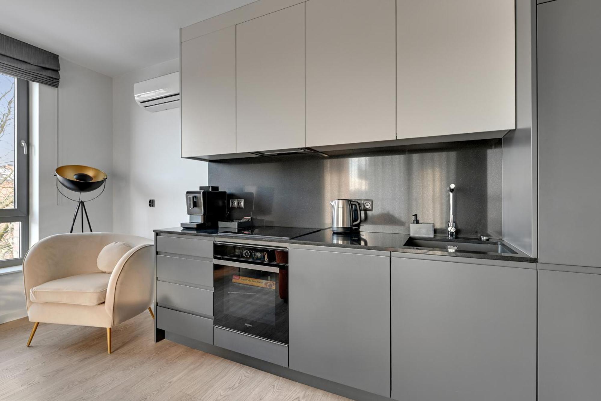 Scala 60K City Center Apartments With Parking By Lion Apartments Gdańsk Eksteriør bilde