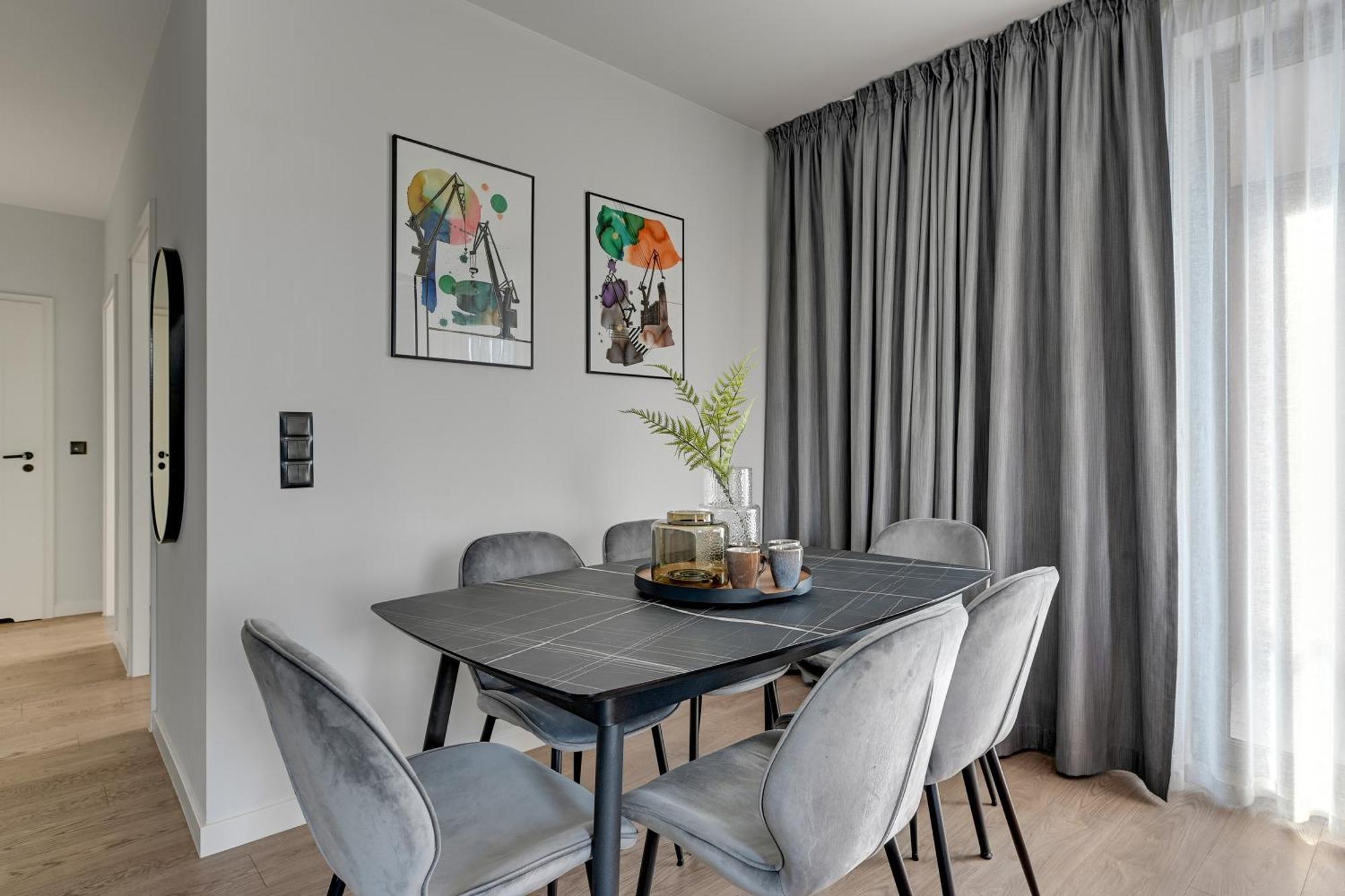 Scala 60K City Center Apartments With Parking By Lion Apartments Gdańsk Eksteriør bilde