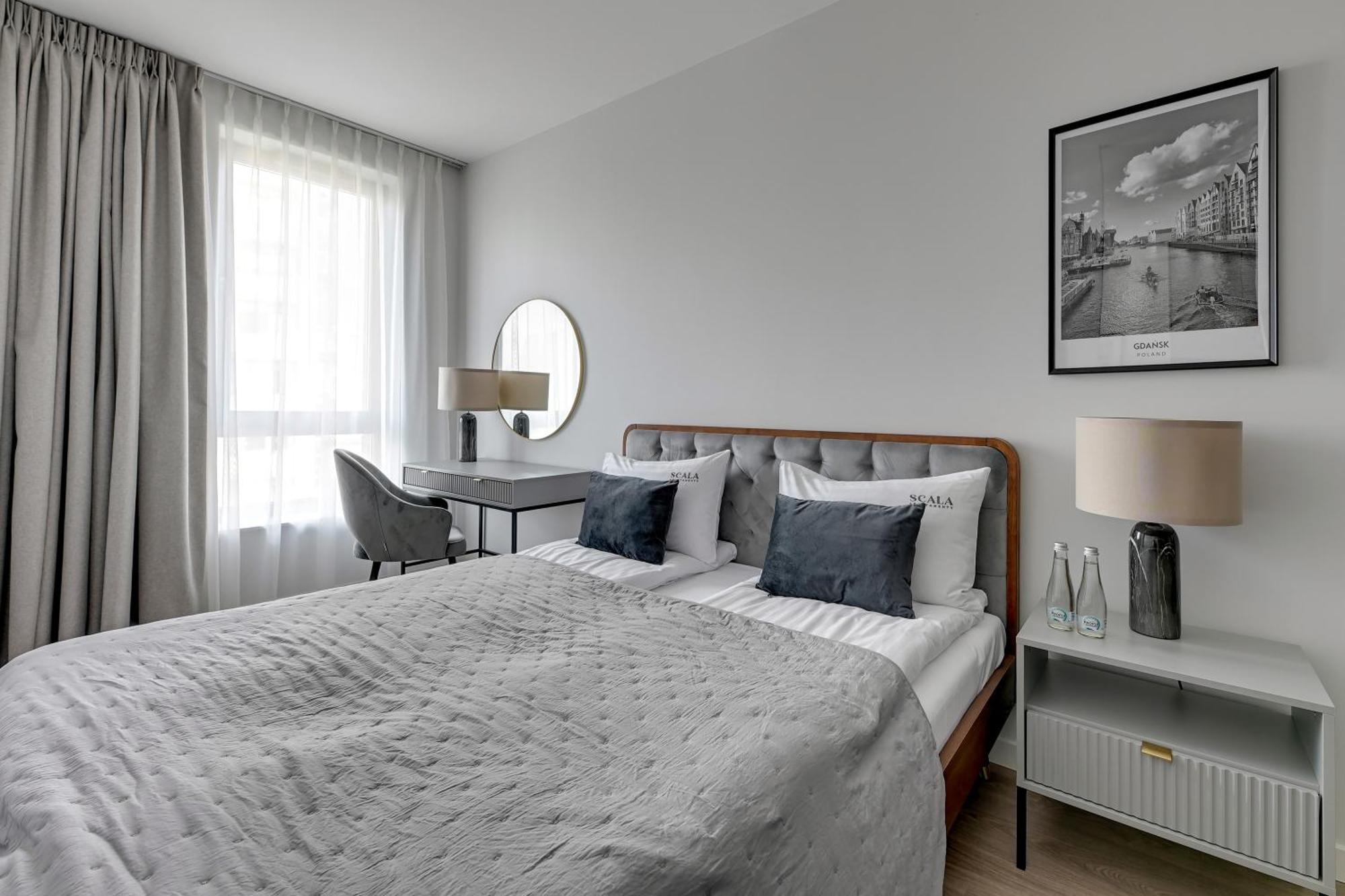 Scala 60K City Center Apartments With Parking By Lion Apartments Gdańsk Eksteriør bilde