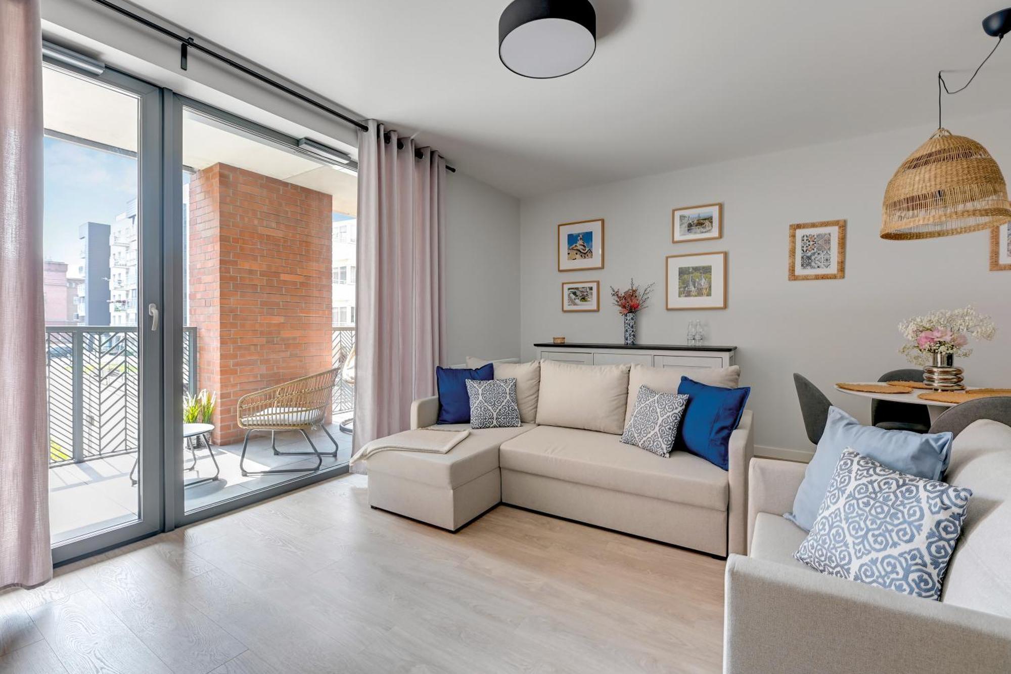 Scala 60K City Center Apartments With Parking By Lion Apartments Gdańsk Eksteriør bilde