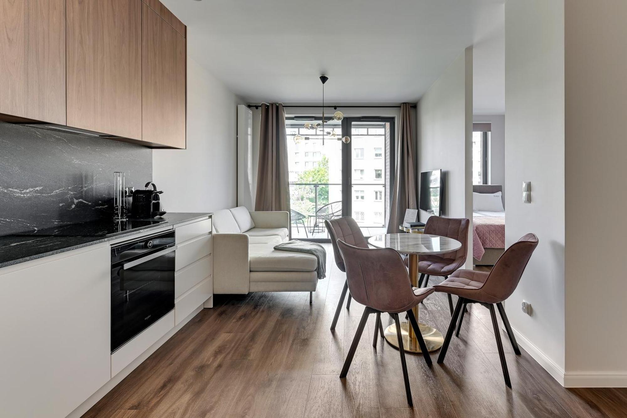 Scala 60K City Center Apartments With Parking By Lion Apartments Gdańsk Eksteriør bilde