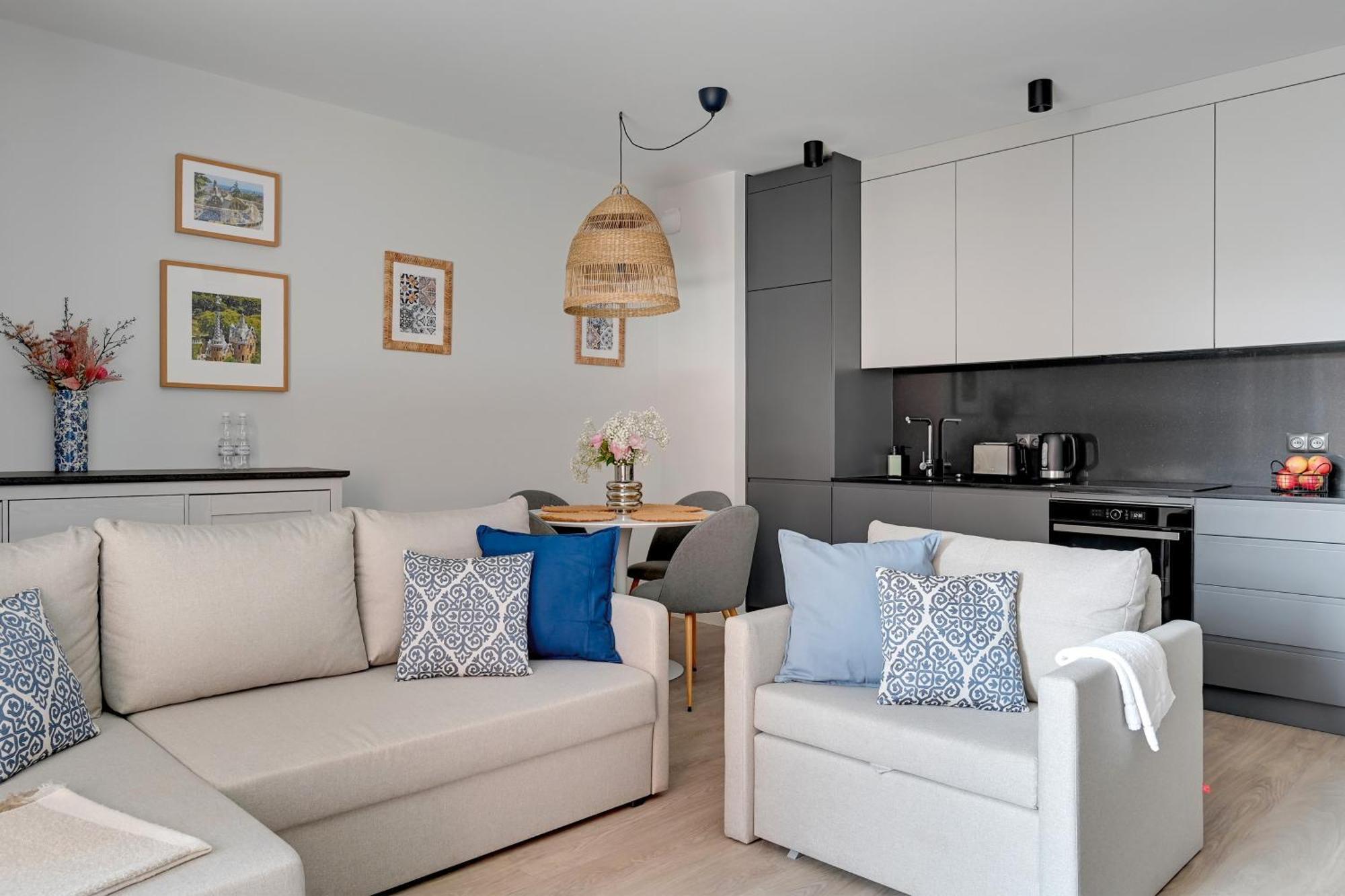 Scala 60K City Center Apartments With Parking By Lion Apartments Gdańsk Eksteriør bilde