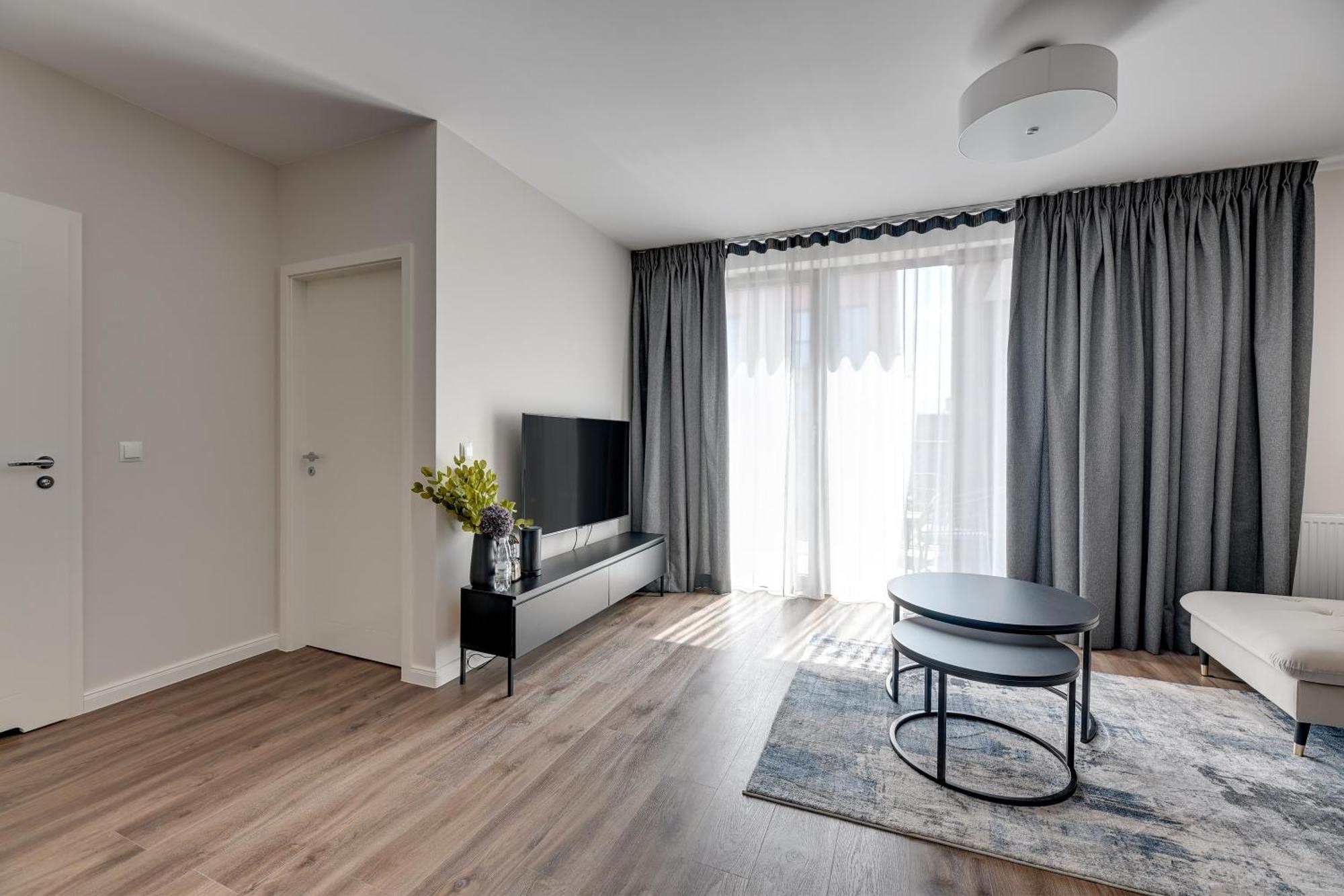 Scala 60K City Center Apartments With Parking By Lion Apartments Gdańsk Eksteriør bilde