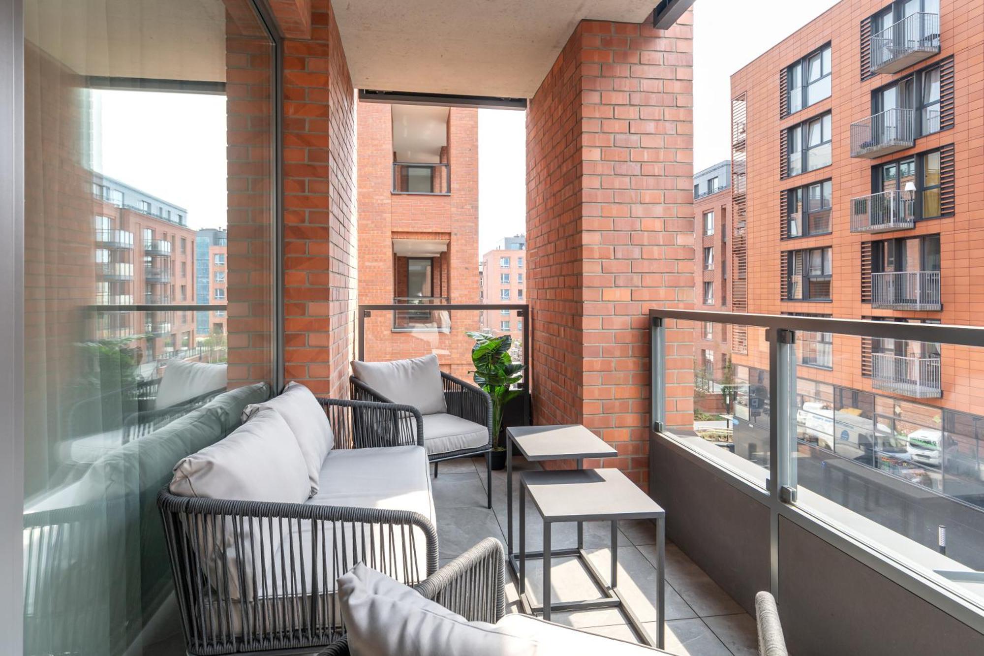 Scala 60K City Center Apartments With Parking By Lion Apartments Gdańsk Eksteriør bilde