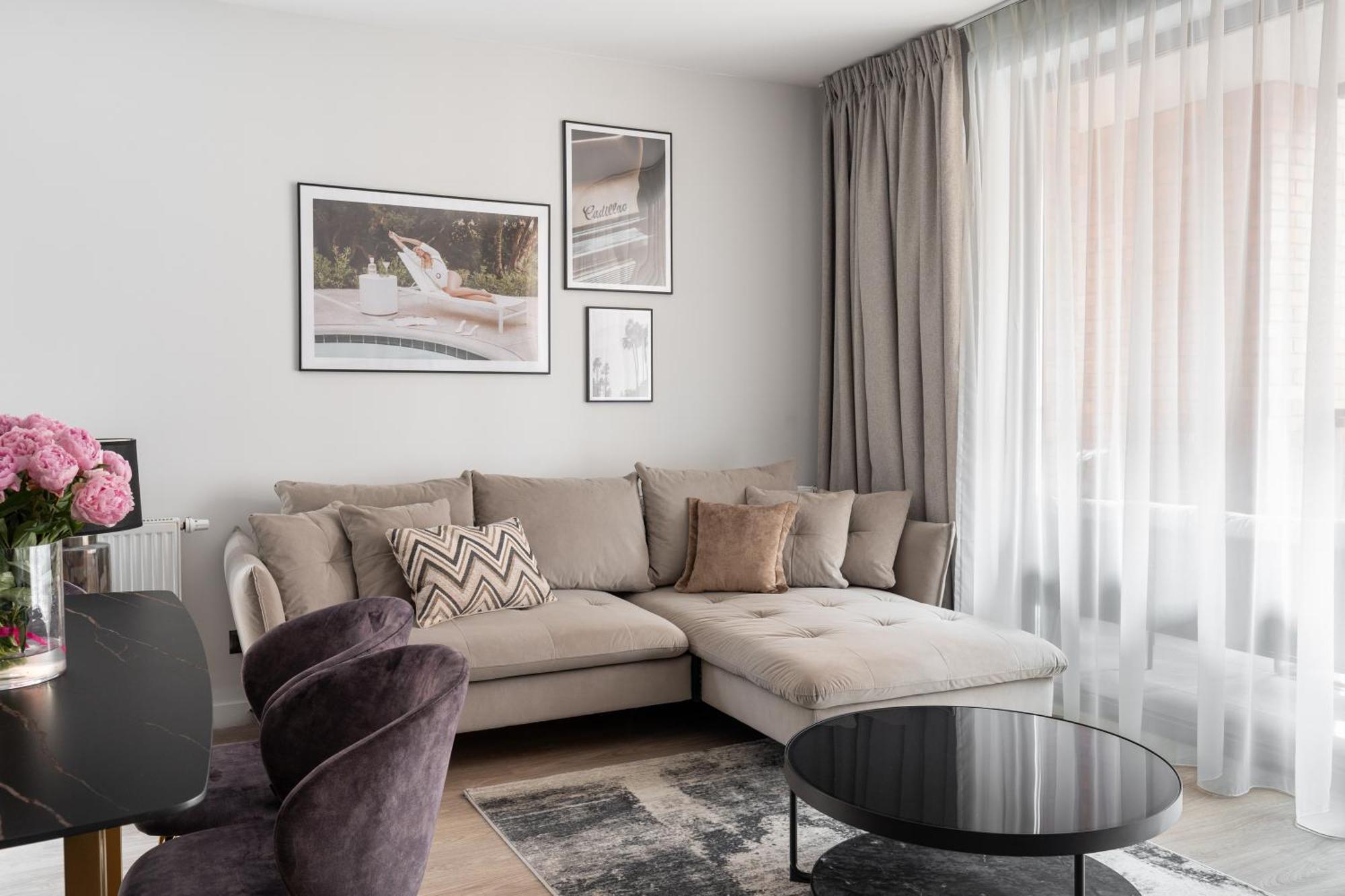 Scala 60K City Center Apartments With Parking By Lion Apartments Gdańsk Eksteriør bilde